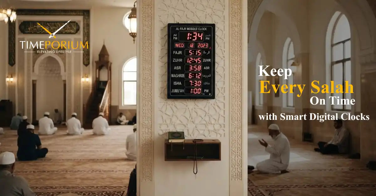 Digital Masjid Clocks for Accurate Prayer Times