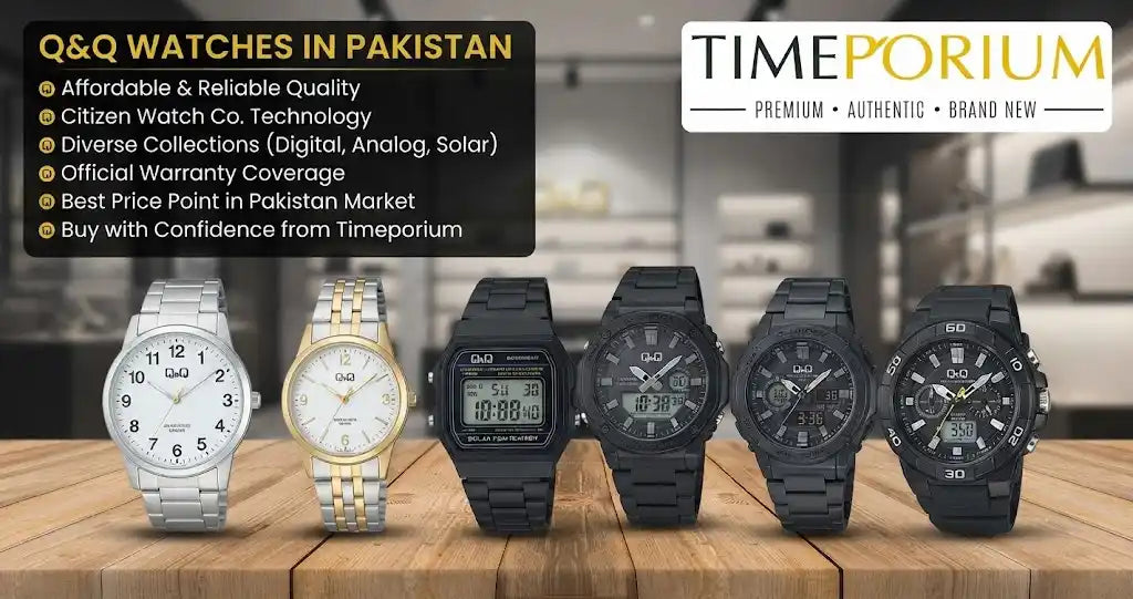 Q&Q Watches Price in Pakistan: Complete Buying Guide