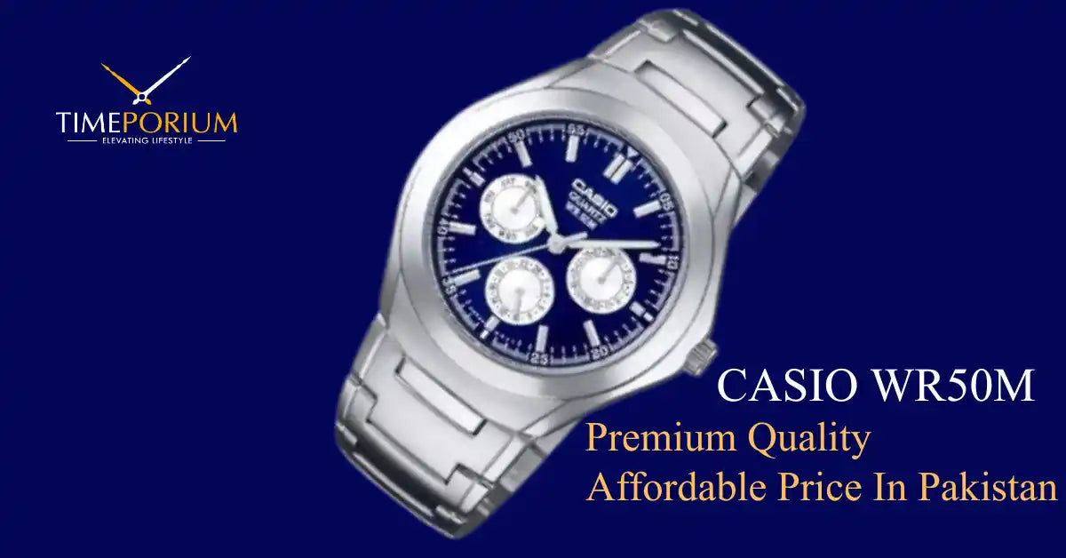 Casio WR50M Original Price in Pakistan and Specifications