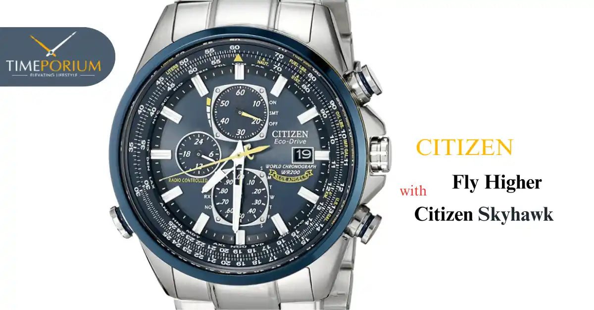 Citizen JY8078-52L Skyhawk Eco-Drive Watch | Premium Performance