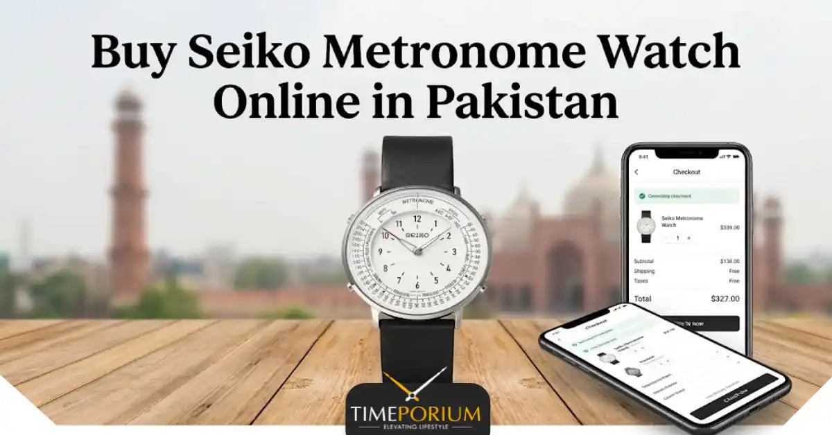 Buy Seiko Metronome Watch Online in Pakistan | Timeporium