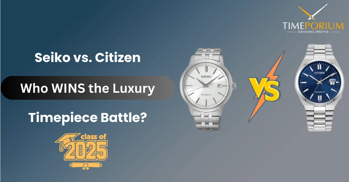 Seiko vs. Citizen - Who WINS the Luxury Timepiece Battle?