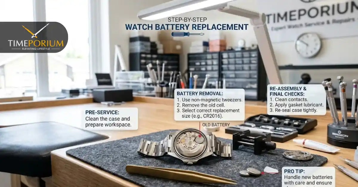 Find Watch Battery Replacement Near Me Fast and Easy Today