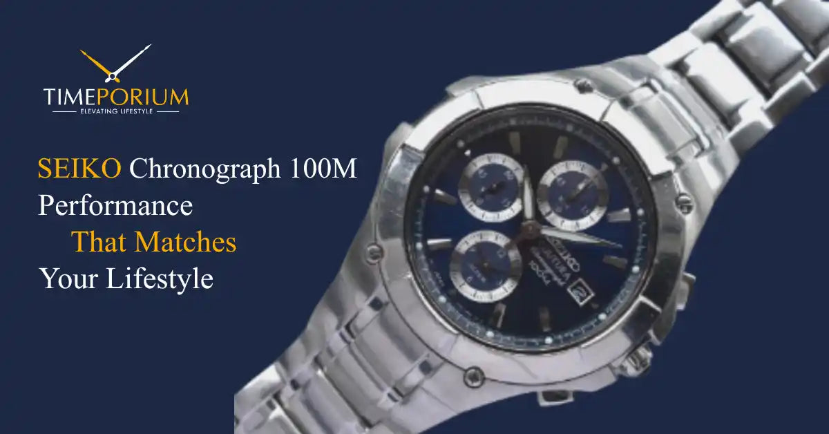 Seiko Chronograph 100M Price in Pakistan with Features