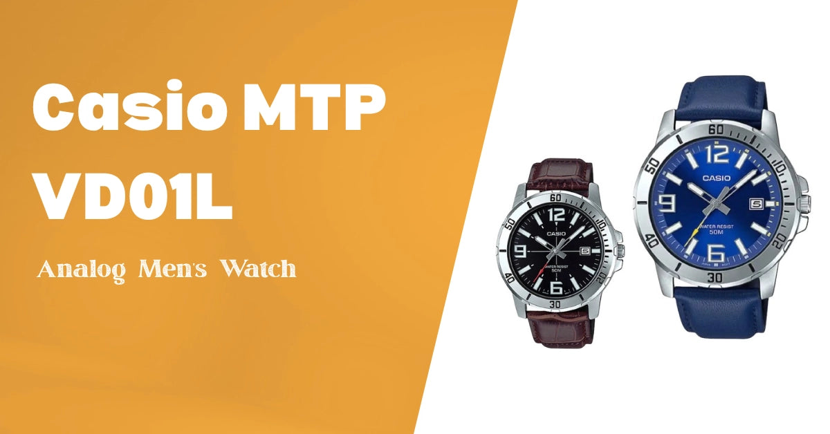 Casio MTP-VD01L-2B vs. MTP-VD01BL-5B: Which Analog Men’s Watch is Best?