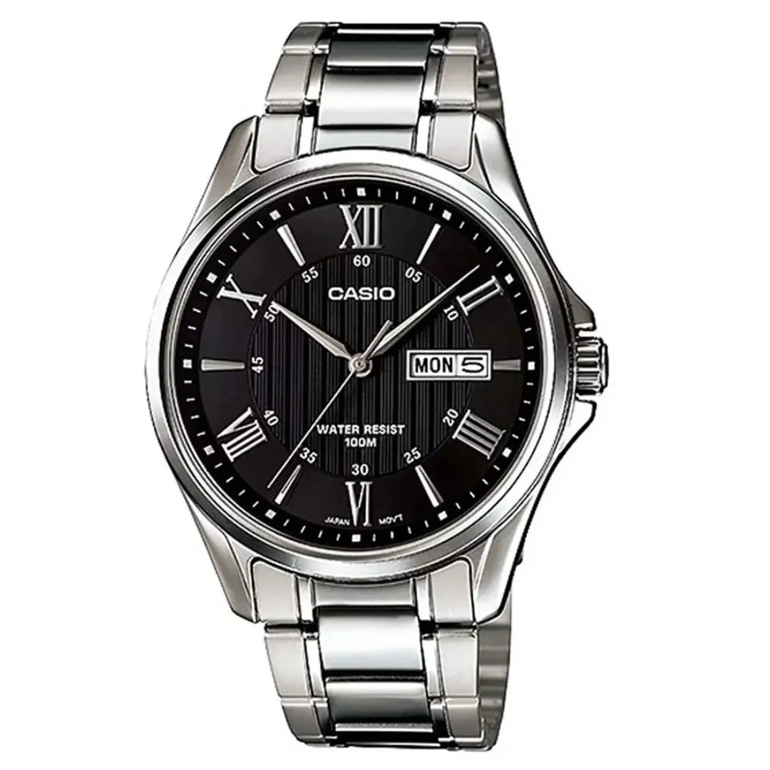 Casio MTP-1384D-1A Men Day-Date Watch