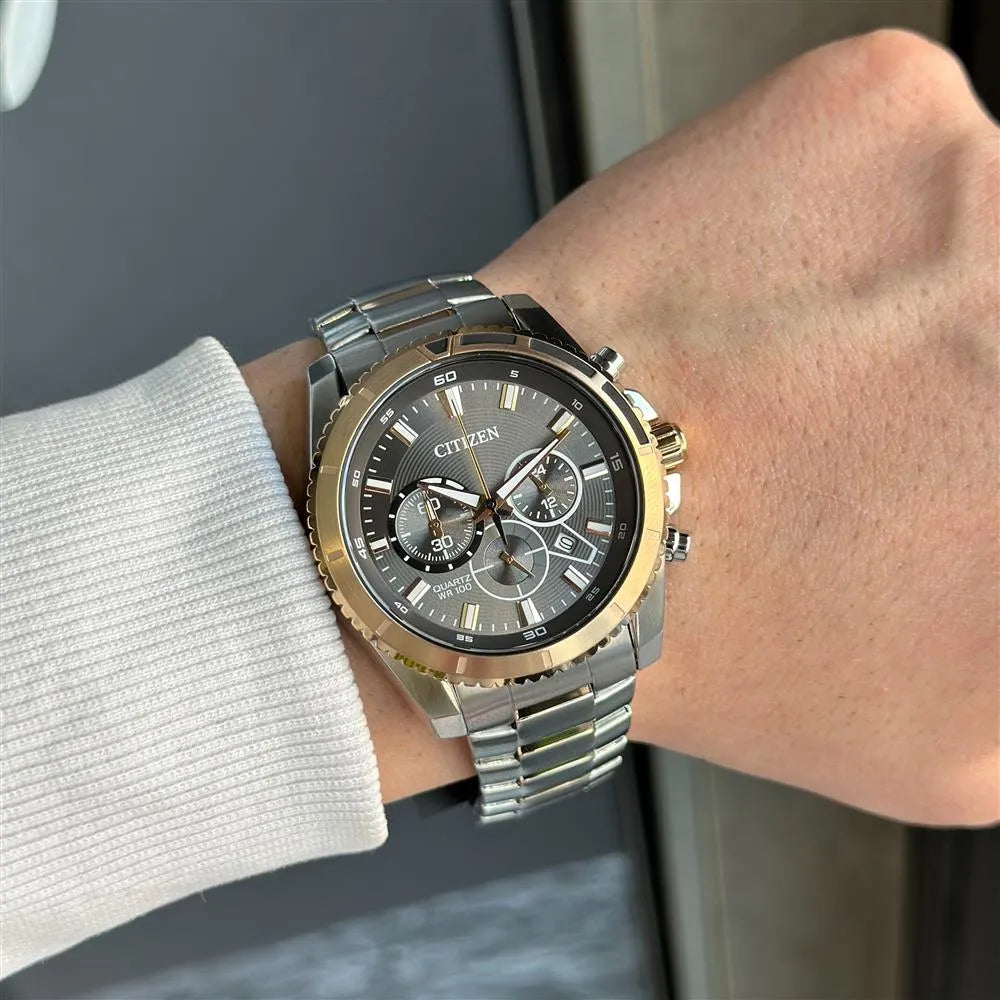 Citizen AN8204-59H Chronograph Watch for Men