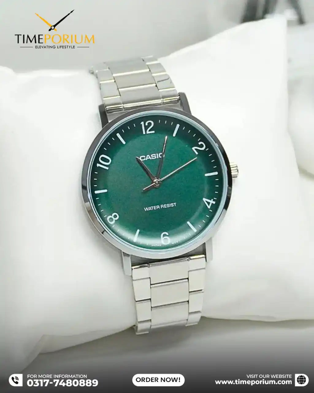 Casio MTP-VT03D-3B Men Watch