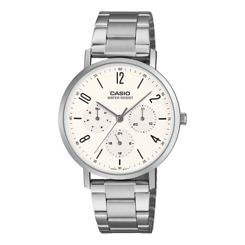 Casio MTP-VT06D-7B Men's Stainless Steel Analog Watch