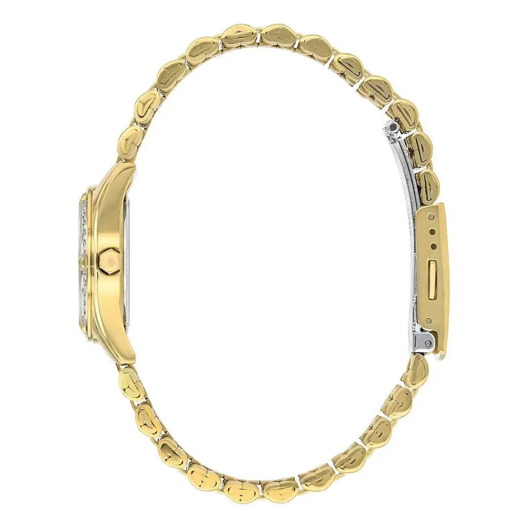 Citizen EU6062-50P Ladies Watch - Gold Tone Stainless Steel - Champagne Dial