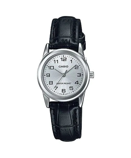 Casio LTP-V001L-7B Women Leather Band Watch