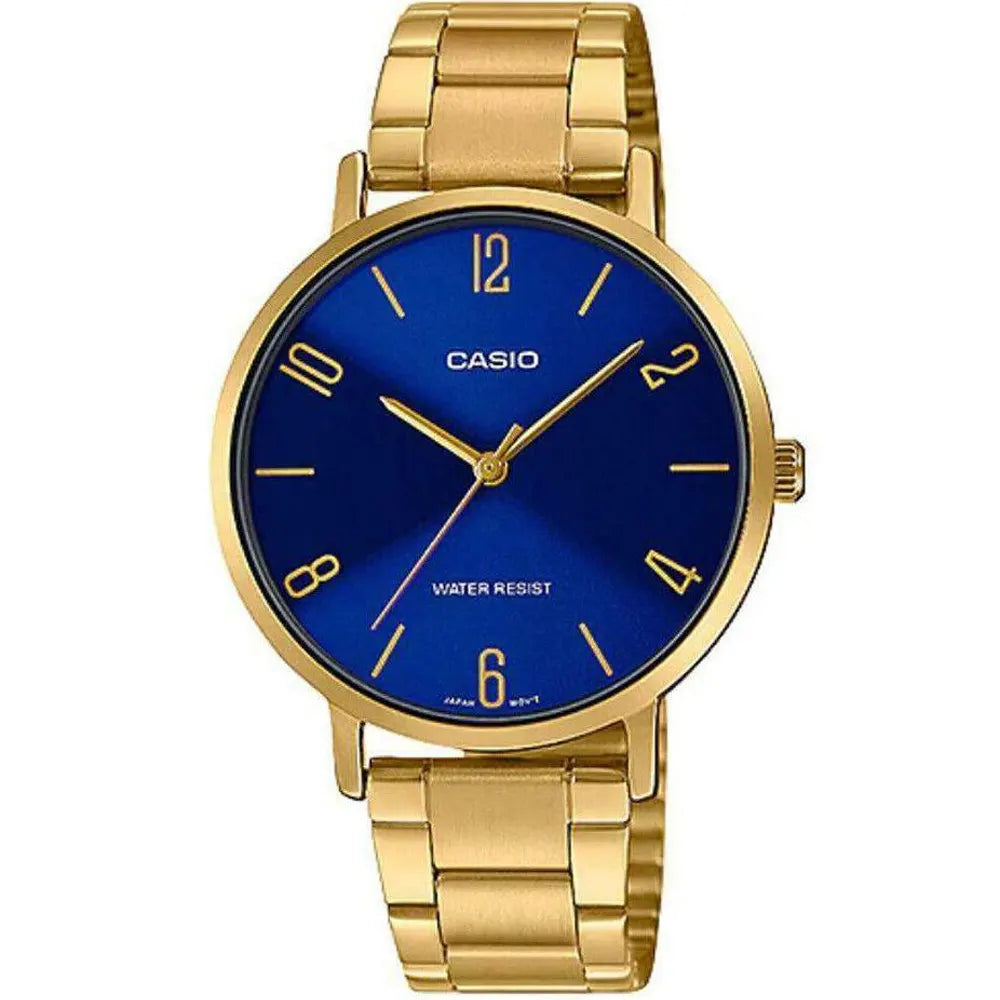 Casio LTP-VT01G-2B Women's Analog Watch – Gold Tone Stainless Steel