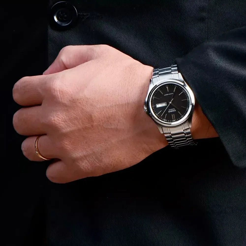 Casio MTP-1239D-1A Men Day-Date Watch