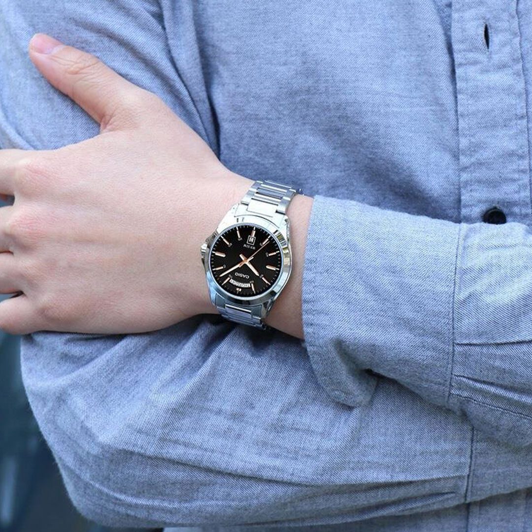 Casio MTP-1370D-1A2 Men Day-Date Watch
