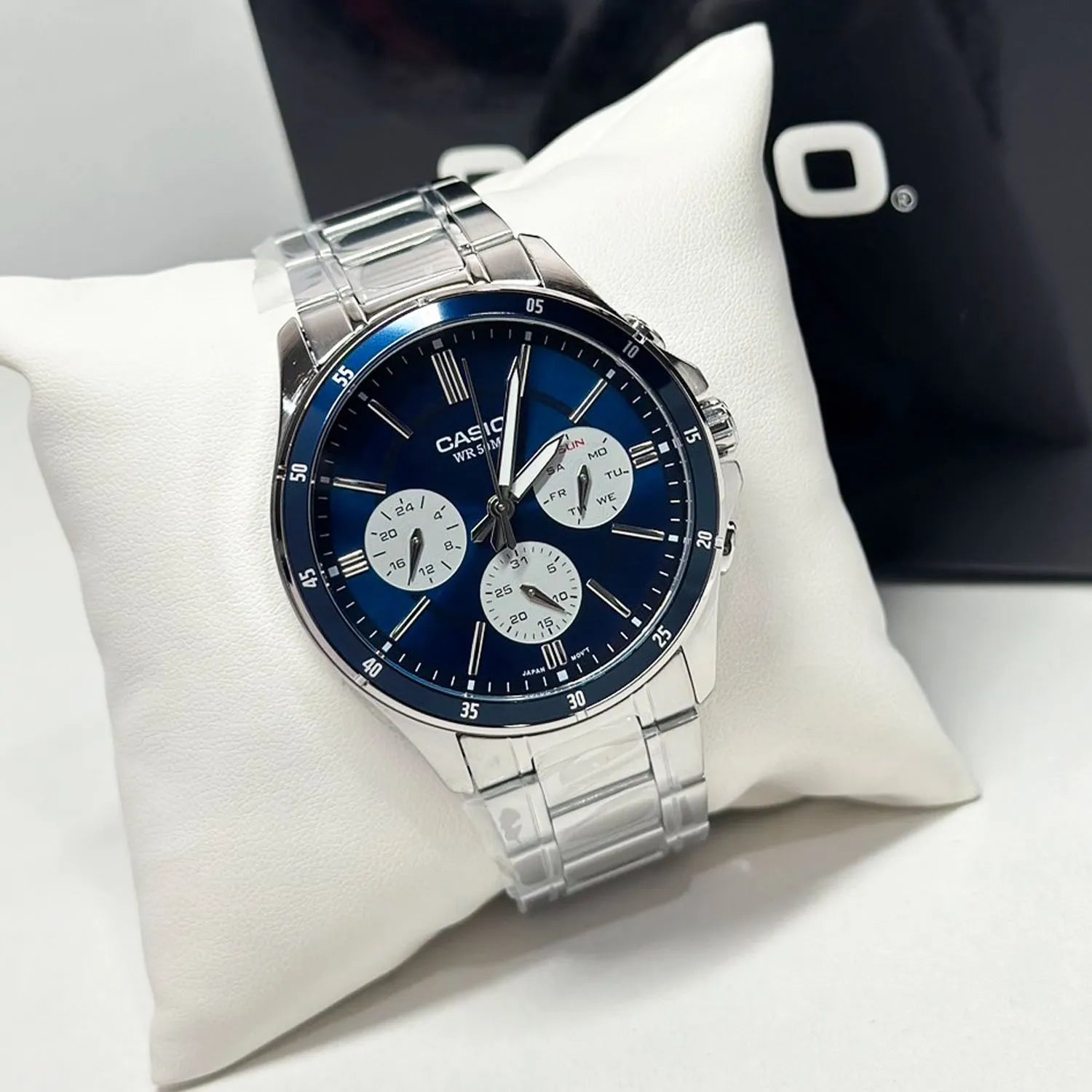 Casio MTP-1374D-2A3 Men Multi-Hands Watch