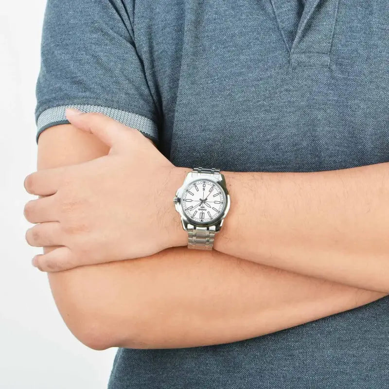 Casio MTP-VD02D-7E Men Metal Band Watch