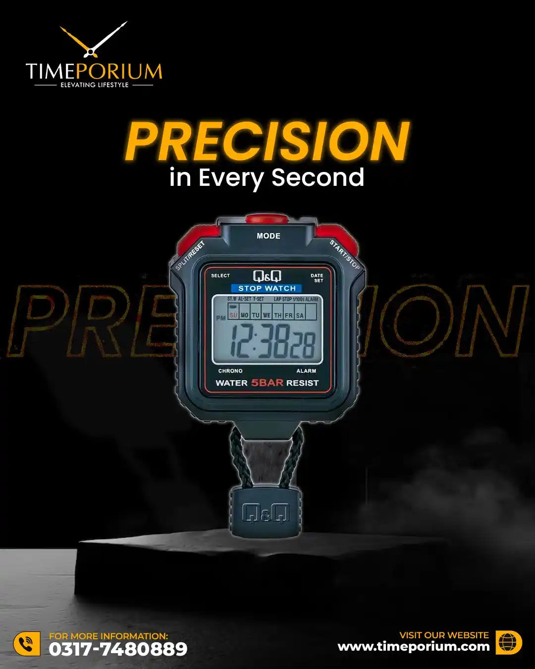 Q&Q HS-43 Stopwatch