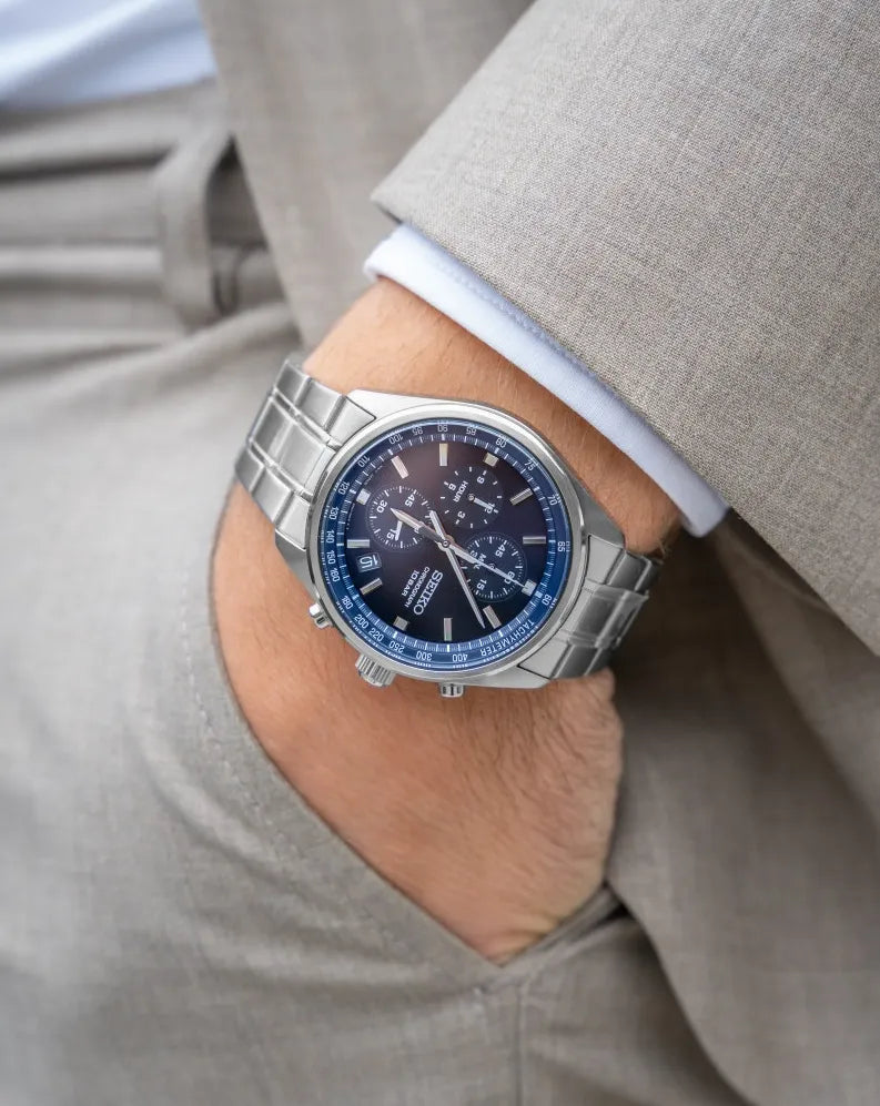 SEIKO SSB377P1 Chronograph Watch for Men