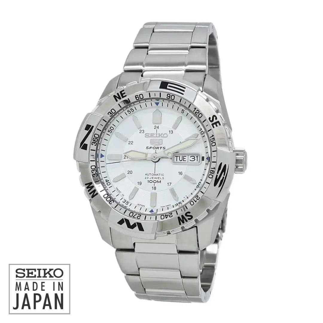 SEIKO 5 SNZJ03J1 Automatic 21 Jewels 7S36 Men Sports Watch