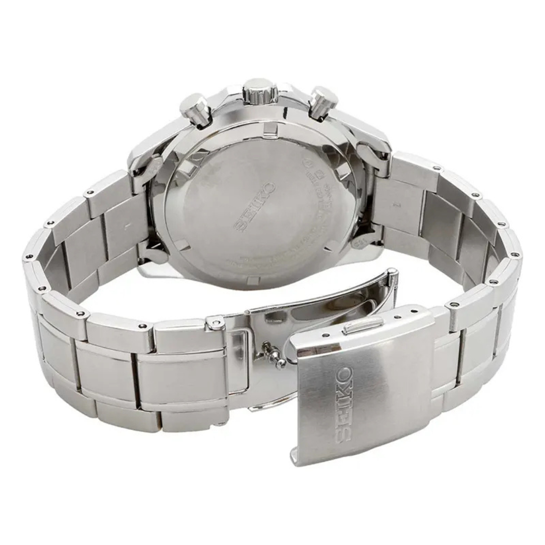 Seiko SBTR011 Spirit Men’s Chronograph - Blue Dial - Stainless Steel JDM Watch