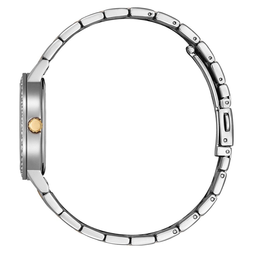 Citizen EL3106-59D Women’s Quartz Watch – Mother of Pearl Dial with Diamonds – Two-Tone Stainless Steel