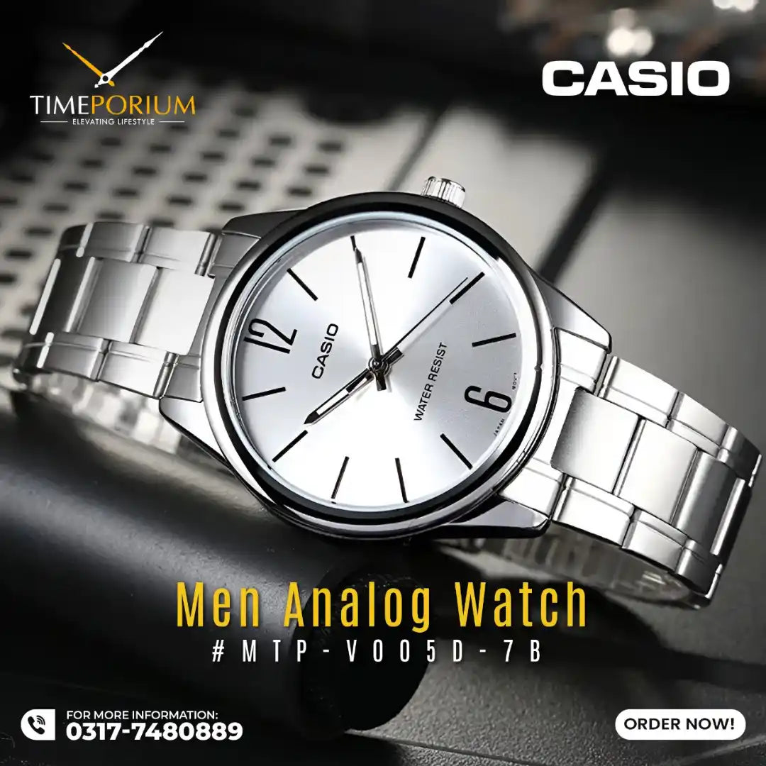 Casio MTP-V005D-7B Men Analog Watch