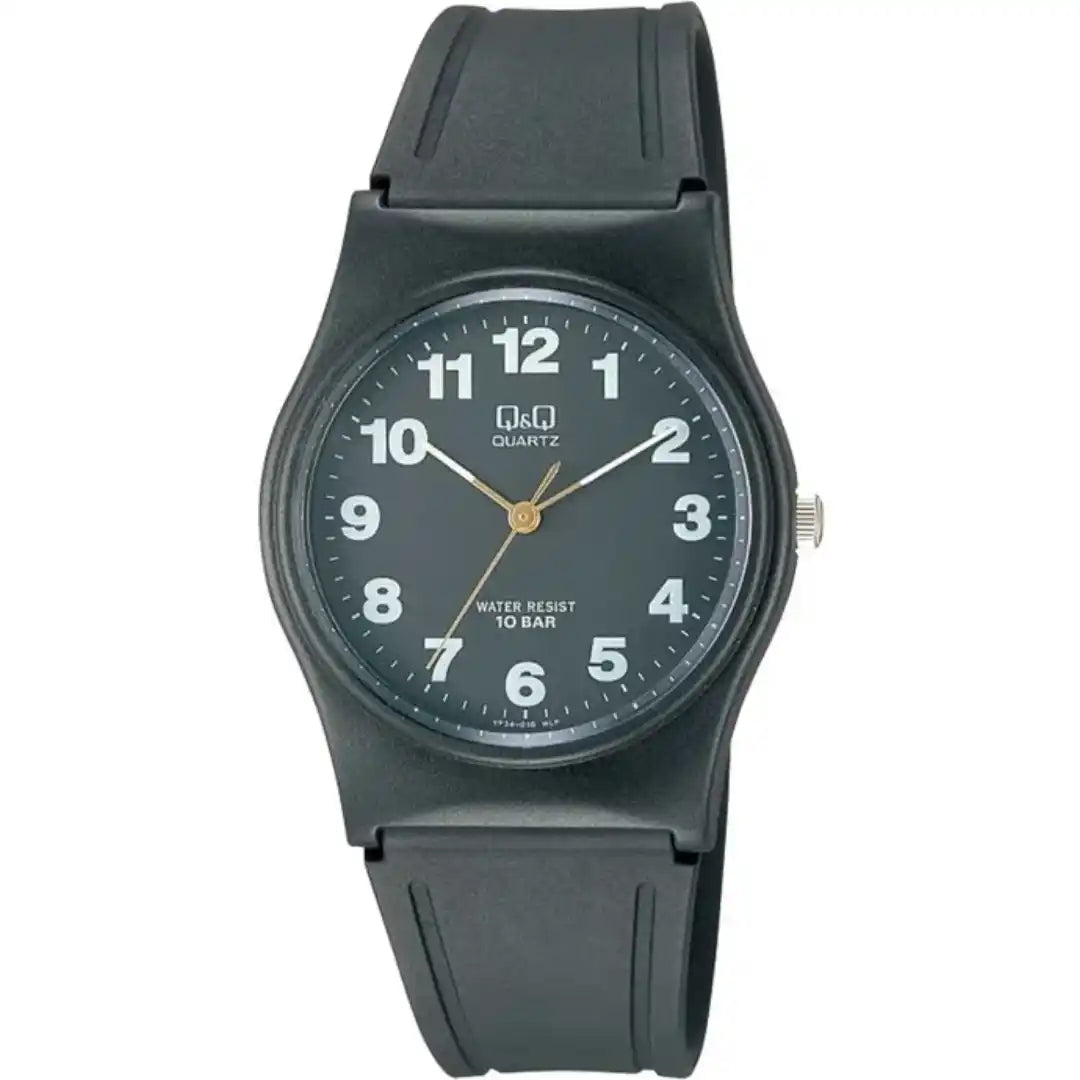Q&Q VP34J010Y Men's Waterproof 100M Analog Watch