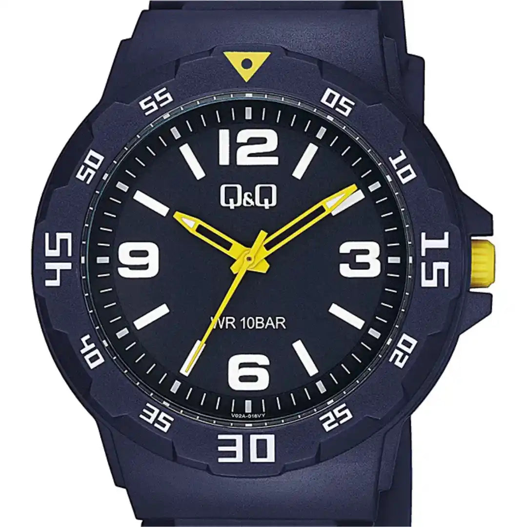 Q&Q V02A-016VY Men's Analog Sport Watch