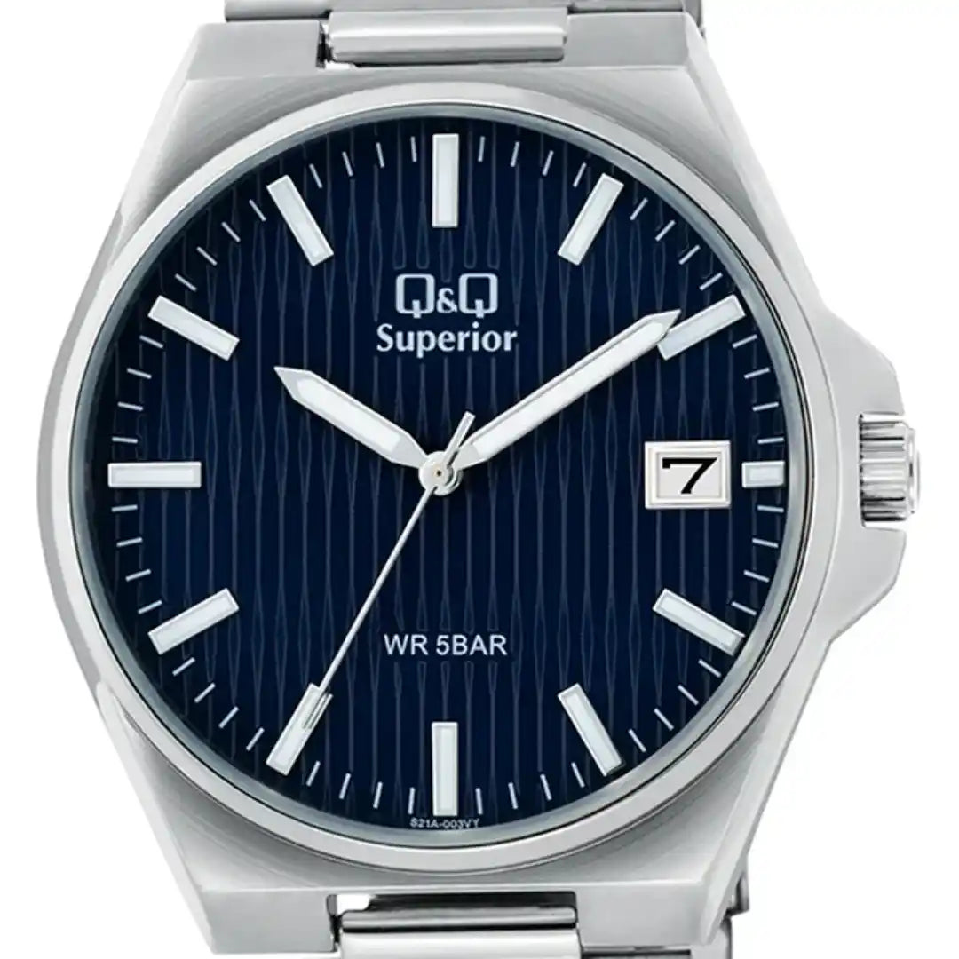 Q&Q S21A-003VY Analog Quartz Men's Watch
