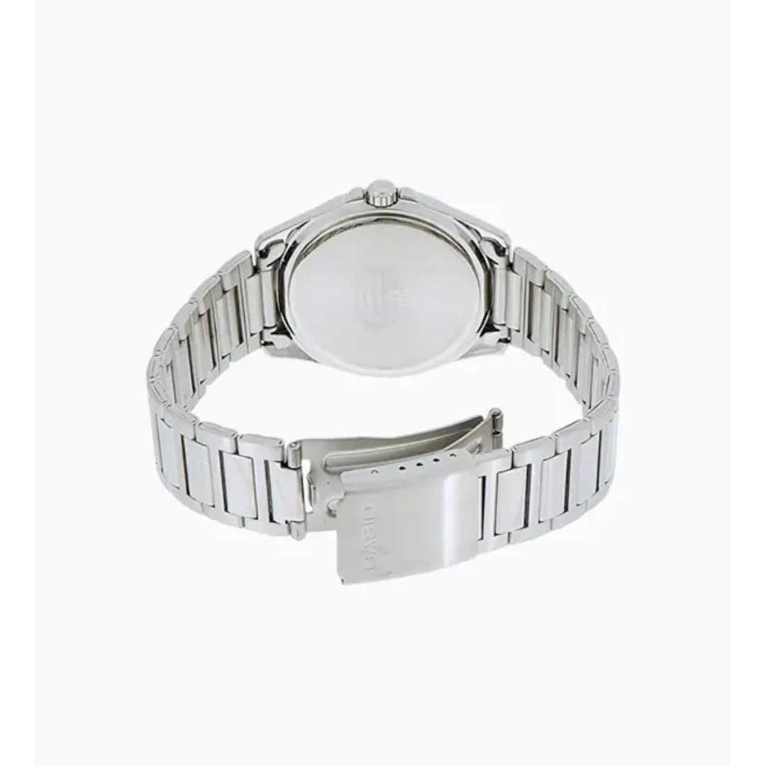Casio MTP-1370D-7A3 Men’s Analog Watch – Silver Dial – Stainless Steel