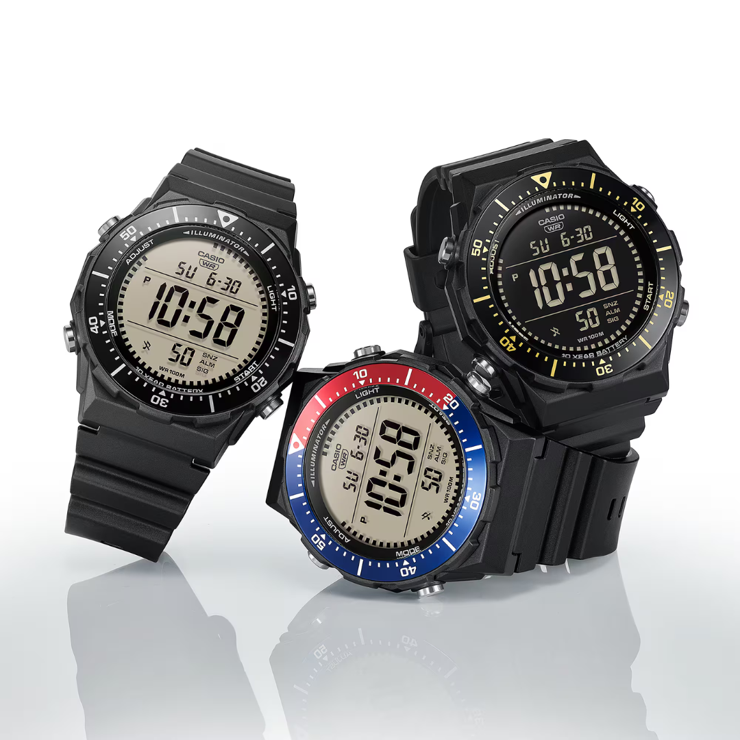 Casio AE-1700H-1A Digital Sports Watch – Black – 100M Water Resistant