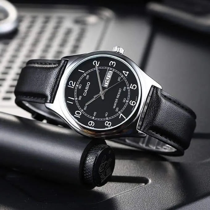 Casio MTP-V006L-1B2 Men Day-Date Watch
