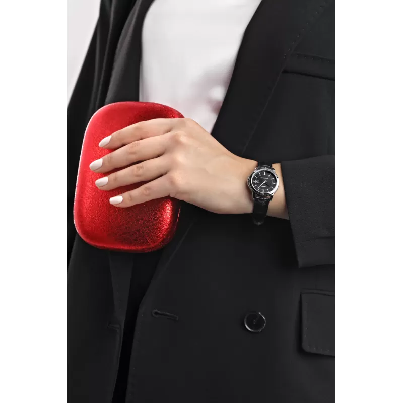 Casio LTP-V004L-1A Women Leather Band Watch