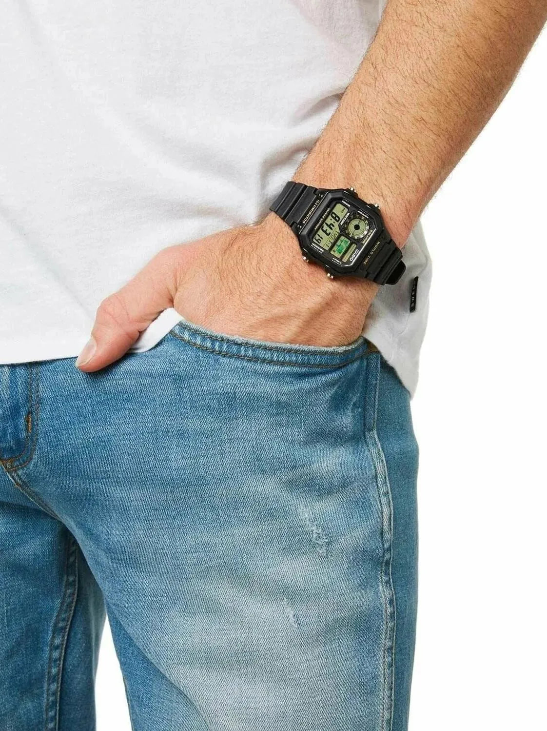 Casio AE-1200WH-1B Men Digital Watch