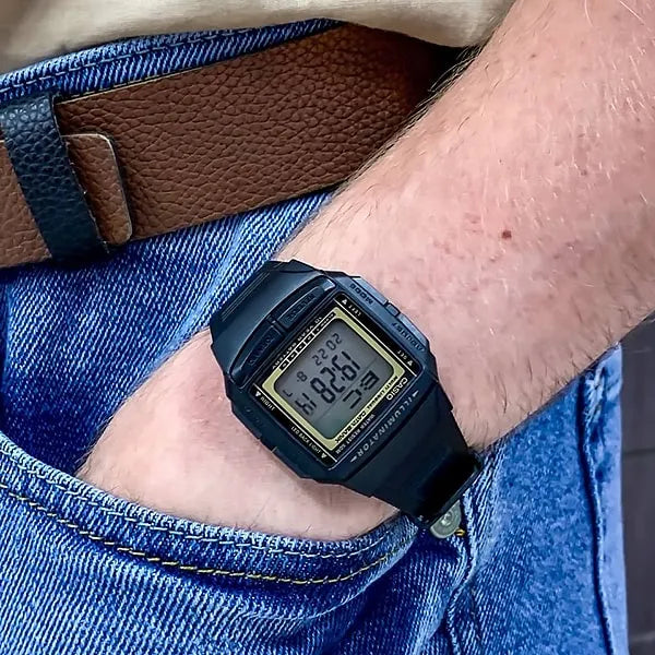 Casio DB-36-9A Data Bank Watch - Multilingual & 30 Record Memory