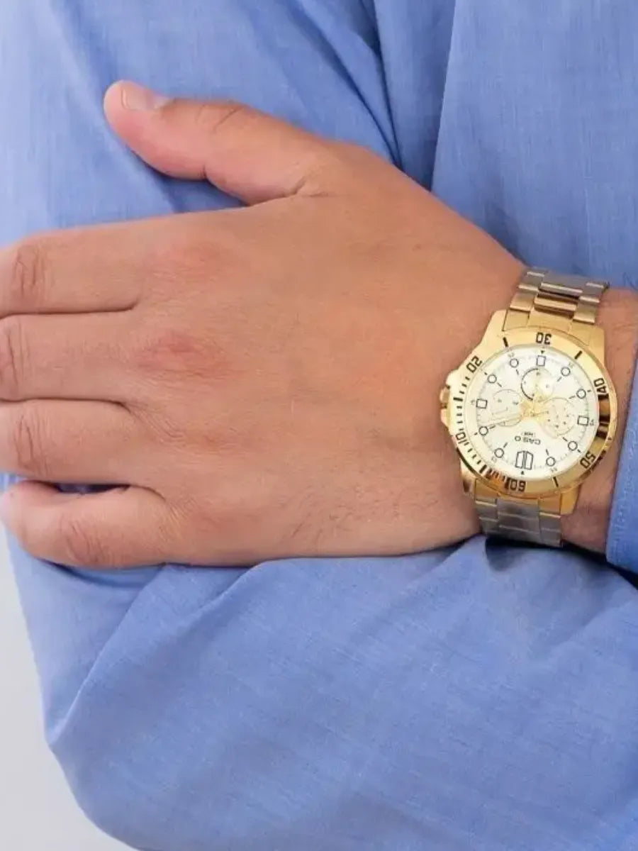 Casio MTP-VD300G-9E Men Multi-Hands Watch