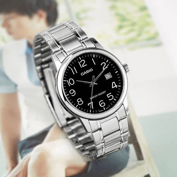 Casio MTP-V002D-1B Men Wrist Watch