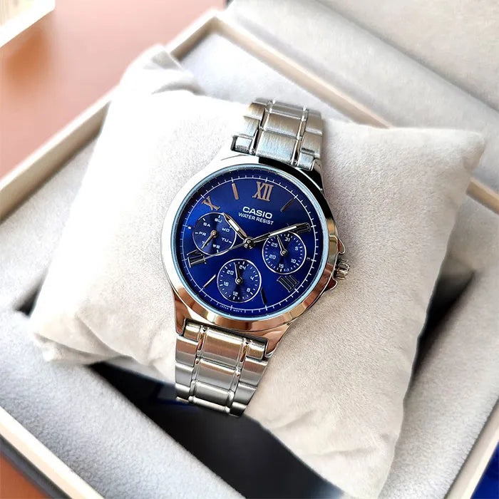 Casio LTP-V300D-2A2 Women Multi-Hands Watch