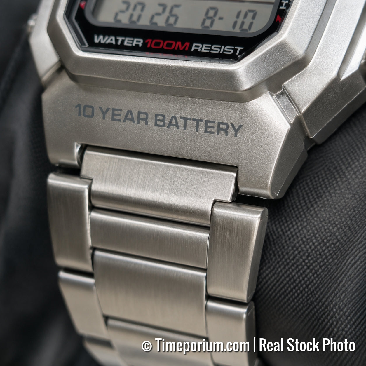 Casio W-800HD-1AV: The 10-Year Battery Legend with a Steel Chain Upgrade