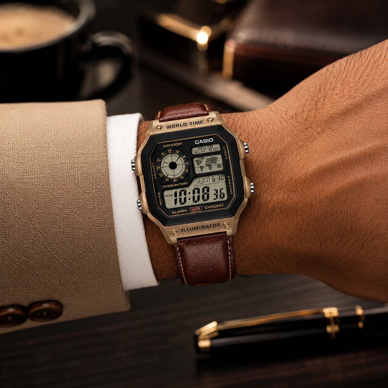 Casio Royale AE-1200WHL-5A | Men's Digital Watch