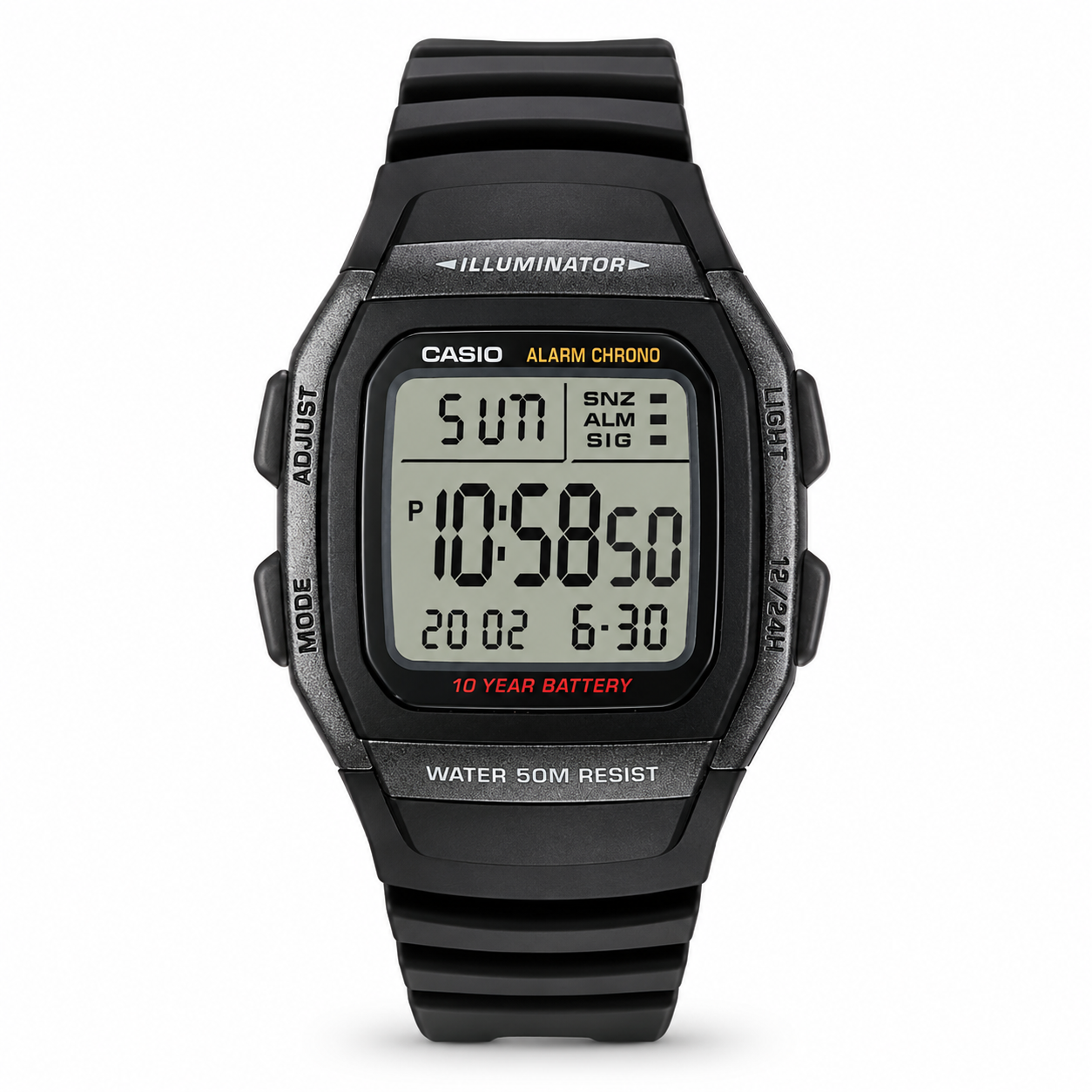 Casio W-96H-1B Men Digital Watch