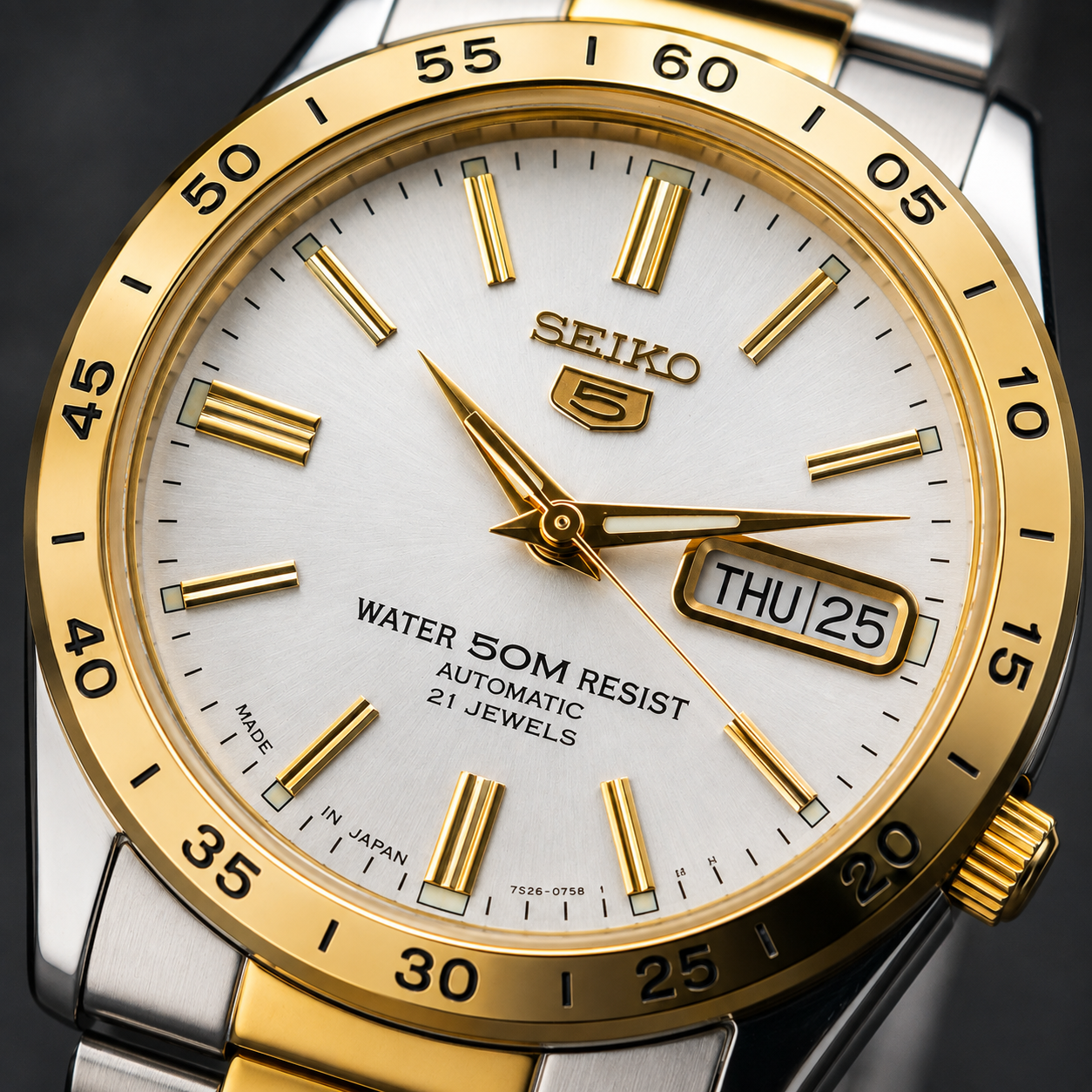 SEIKO SNKE04J1 Automatic Two-Tone Men's Watch