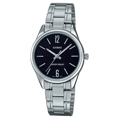 Casio LTP-V005D-1B Metal Band Watch for Women