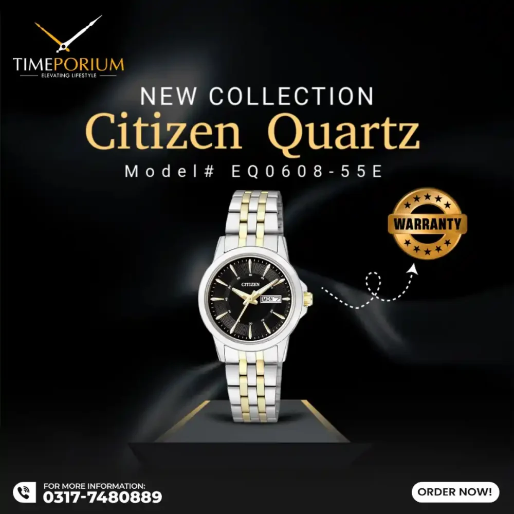 Citizen Quartz Standard Watch for Women EQ0608-55E