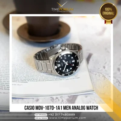 Casio MDV-107D-1A1 Men Analog Watch