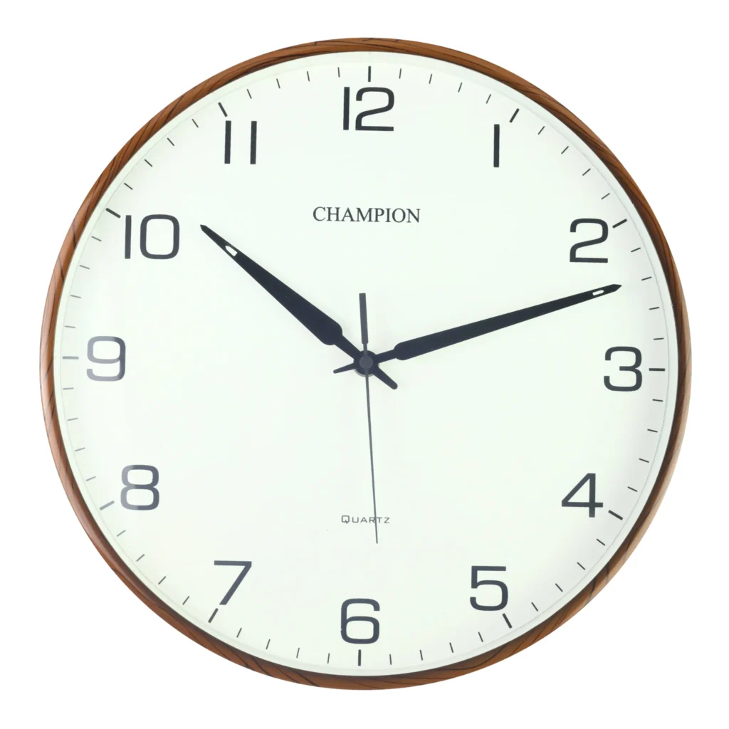Champion Elegant Wall Clock for Home/Office Decor - Timeporium