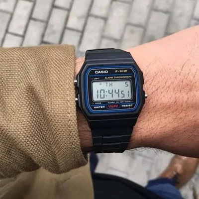 Casio F-91W-1D Men Digital Watch