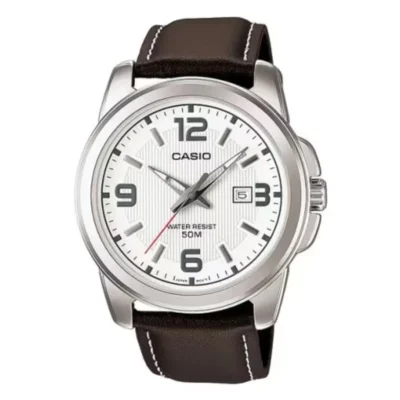 Casio MTP-1314L-7A Men Leather Band Watch