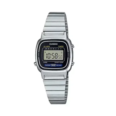 Casio LA-670WA-1D Vintage Ladies Square Digital Watch