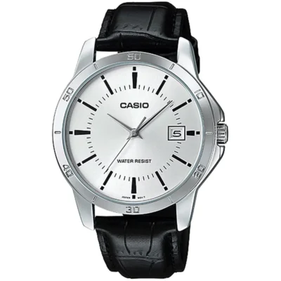 Casio MTP-V004L-7A Men Leather Band Watch